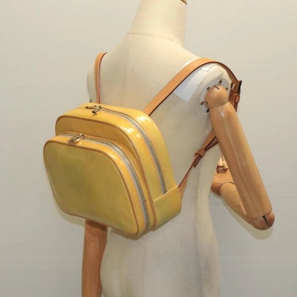 LOUIS VUITTON Monogram Vernis Marley Backpack Gris - Picture 14 of 16